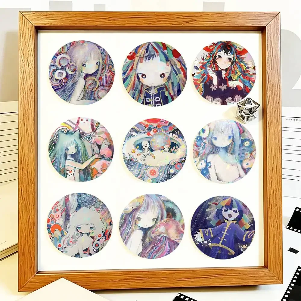 Music Master Kikuo Round Badge Lapel Pin Backpack Clothing Jewelry Accessories Gift Brooch