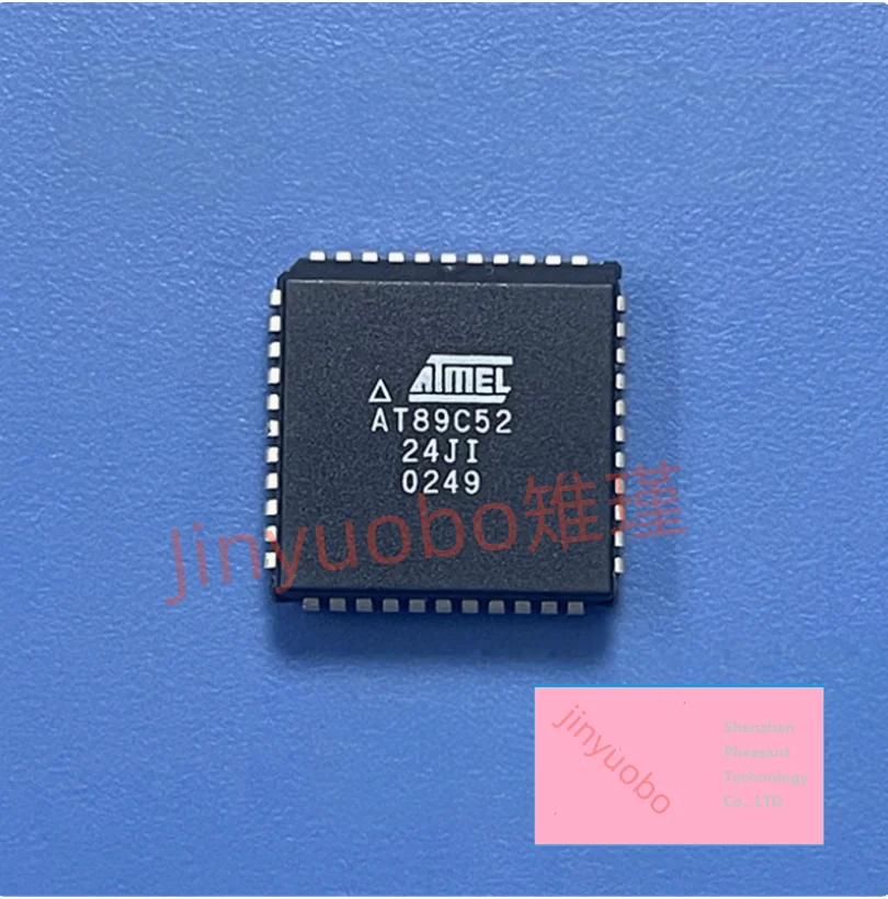 5PCS AT89C52-24JI A…