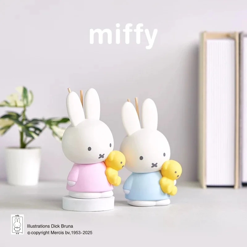 New Original Miffy Scent Diffuser Aroma Series Blind Box Fire Free Aroma Ornament Figure Anime Doll Christmas Gifts