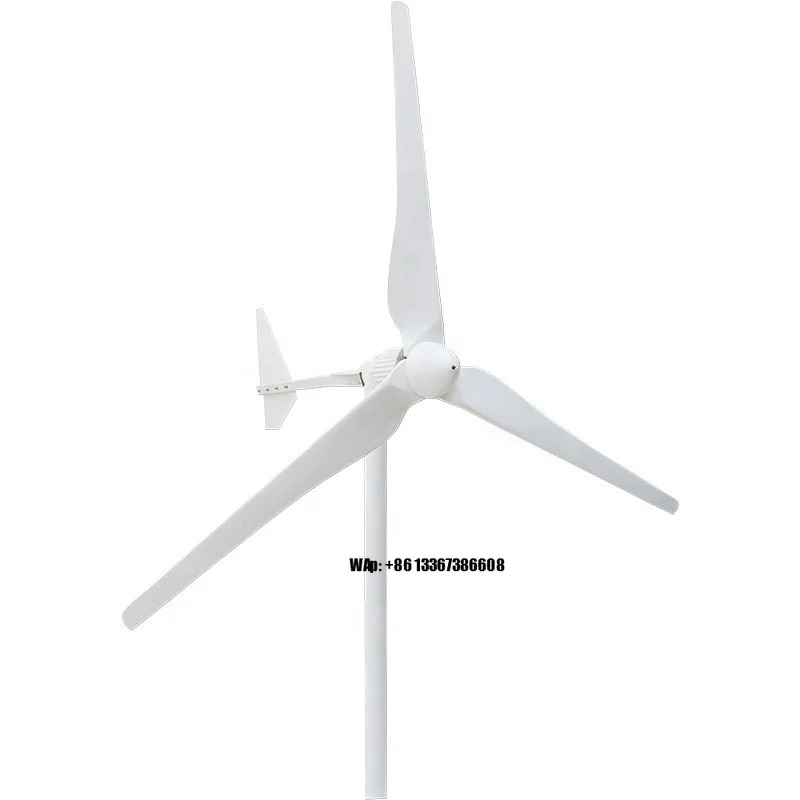 1KW توربينات الرياح مولد الرياح خارج الشبكة نظام مجموعة كاملة توربينات الرياح #1