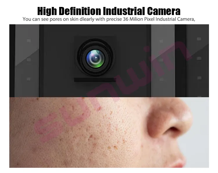 2024 Portable 3d AI Face Skin Analyzer System Facial Tester Scanner Magic Face Mirror Device Skin Analysis Machine Skin Analyzer