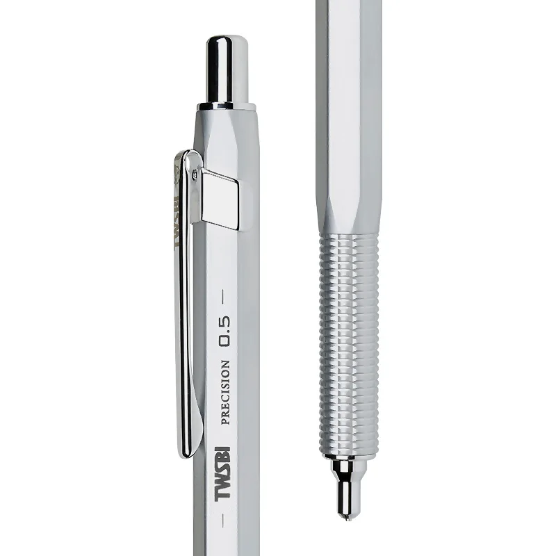 

Twsbi Sanwentang прецизионный автоматический карандаш с металлическим корпусом, соотношение 0,5/0,7 мм, живопись, карандаш HB, треугольник, студенческий подарок