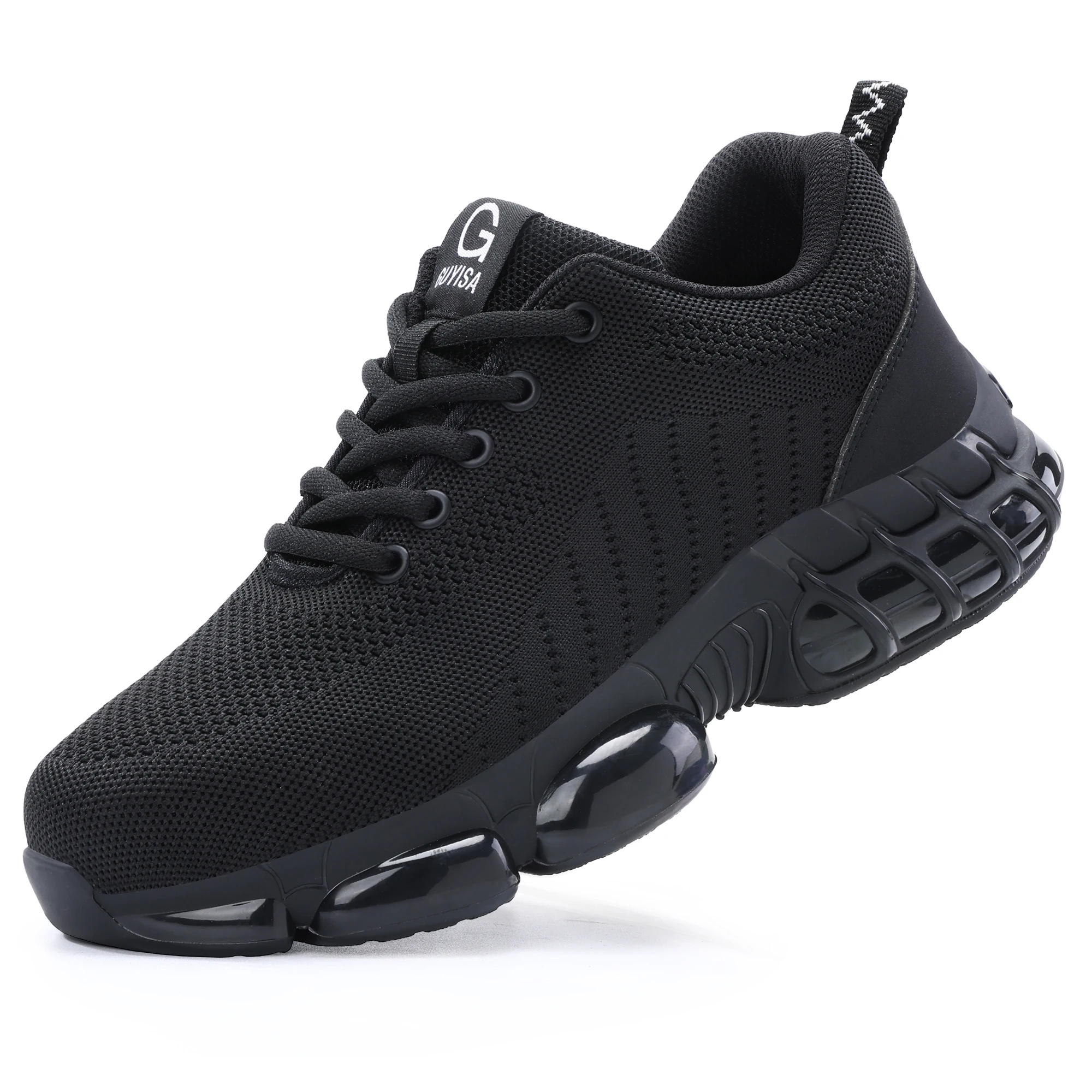 Veiligheidsschoenen met stalen neus voor heren Dames Comfortabele ademende antislip werkschoenen Veiligheidsbeschermende schoenen Comfortabele sneakers ﻿ - afbeelding 2