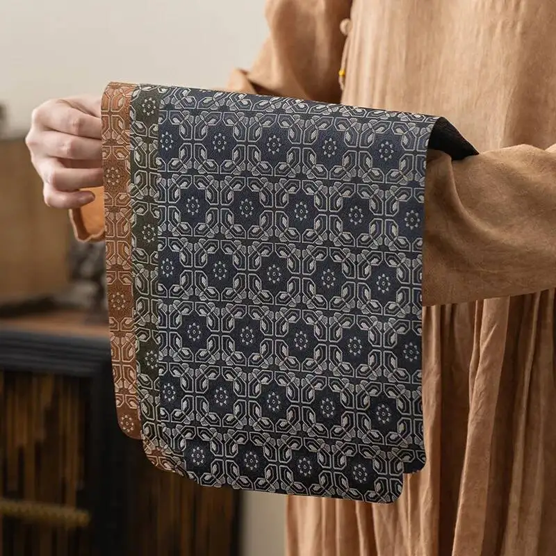 Chinese Tea Table Mat Waterproof Tea Ceremony Mat Tea Mat Table Runner Tea Table Absorbent Tea Coaster Чайная салфетка