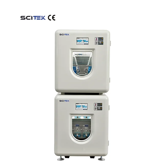 SCITEK Kohlendioxid-Inkubator, Edelstahl-Hohlraum, stapelbarer CO2-Inkubator für das Labor