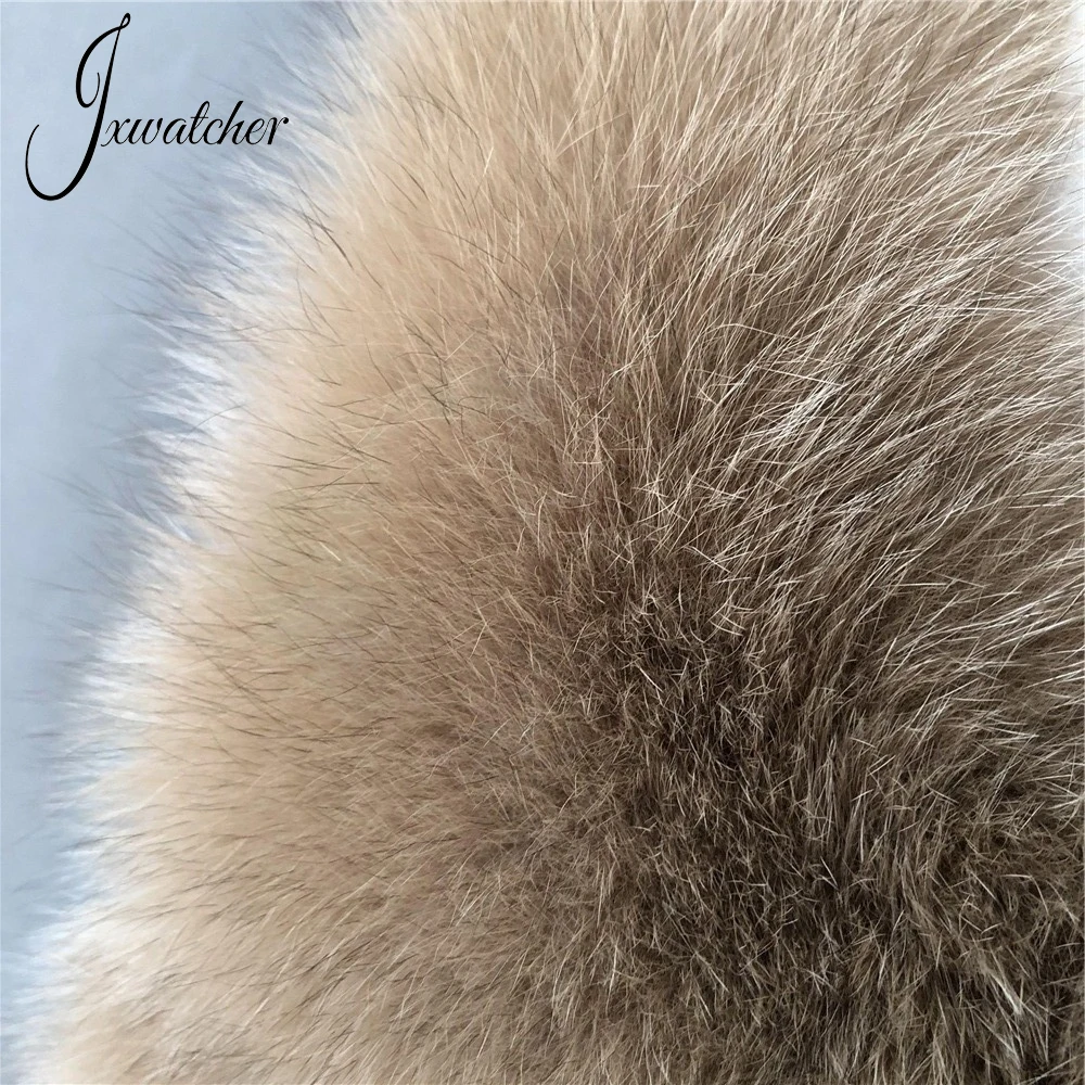 Jxwatcher Kids Real Fox Fur Vest Classic Autumn Winter Fashoin Keep Warm Child Fluffy Fur Sleeveless Coat 2022 New Arrival