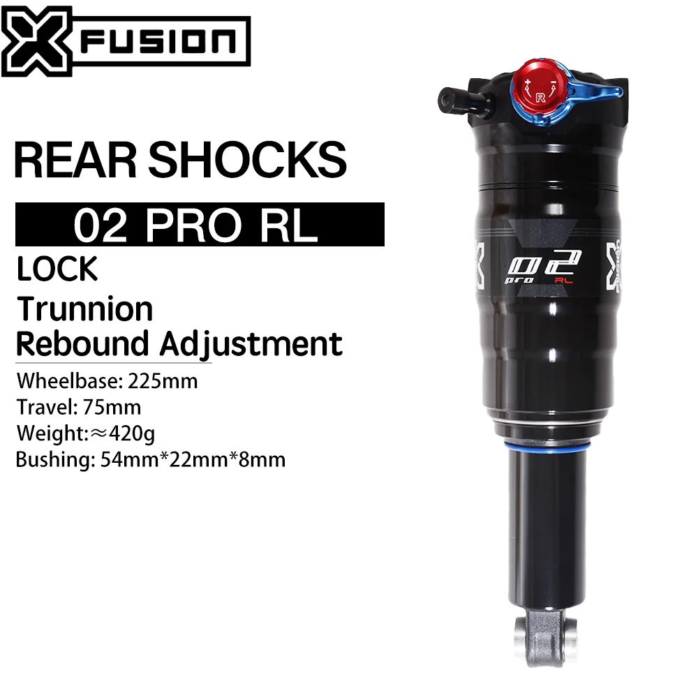 X Fusion 210×55 MTB リアサスペンション 未使用 Amazon | X-Fusion Shox H3C コイルリアショック、トラニオンマウント