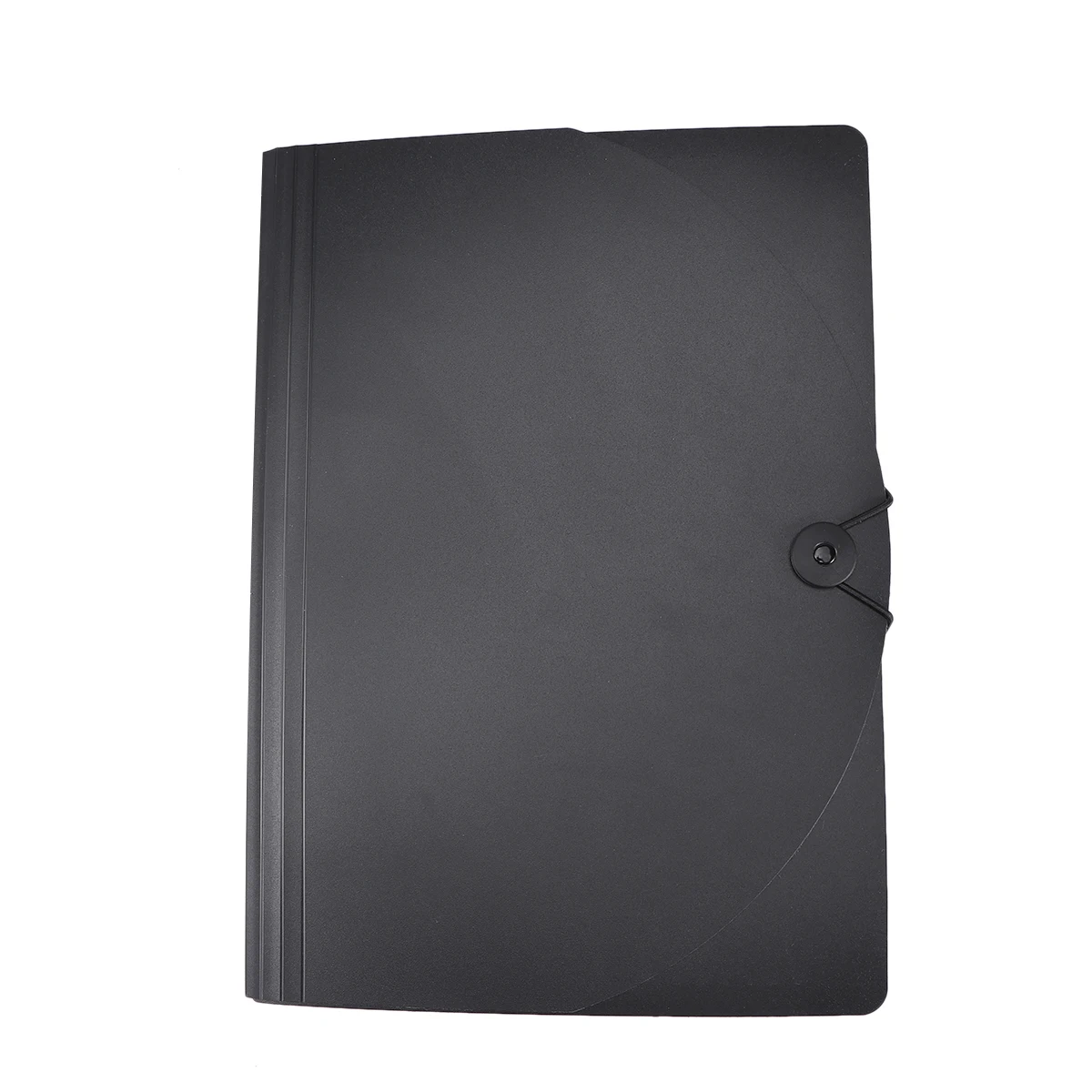 

Portable Folder Accordion Test Cover A4 File 12 Grid Black for Students