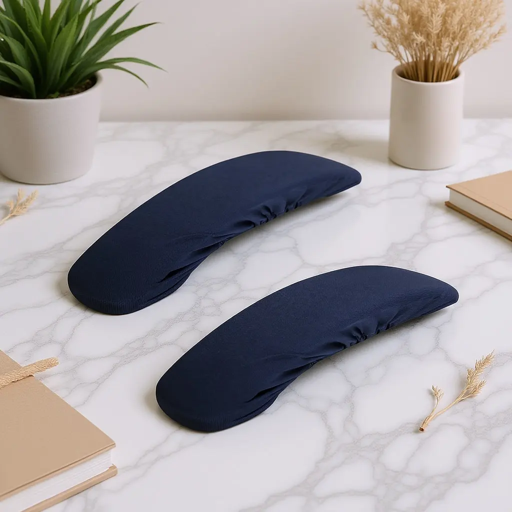 2pcs Dustproof Chair Handle Covers Protective Cloth Chair Handle Protectors Furniture Guard Pads Home Decor Essential