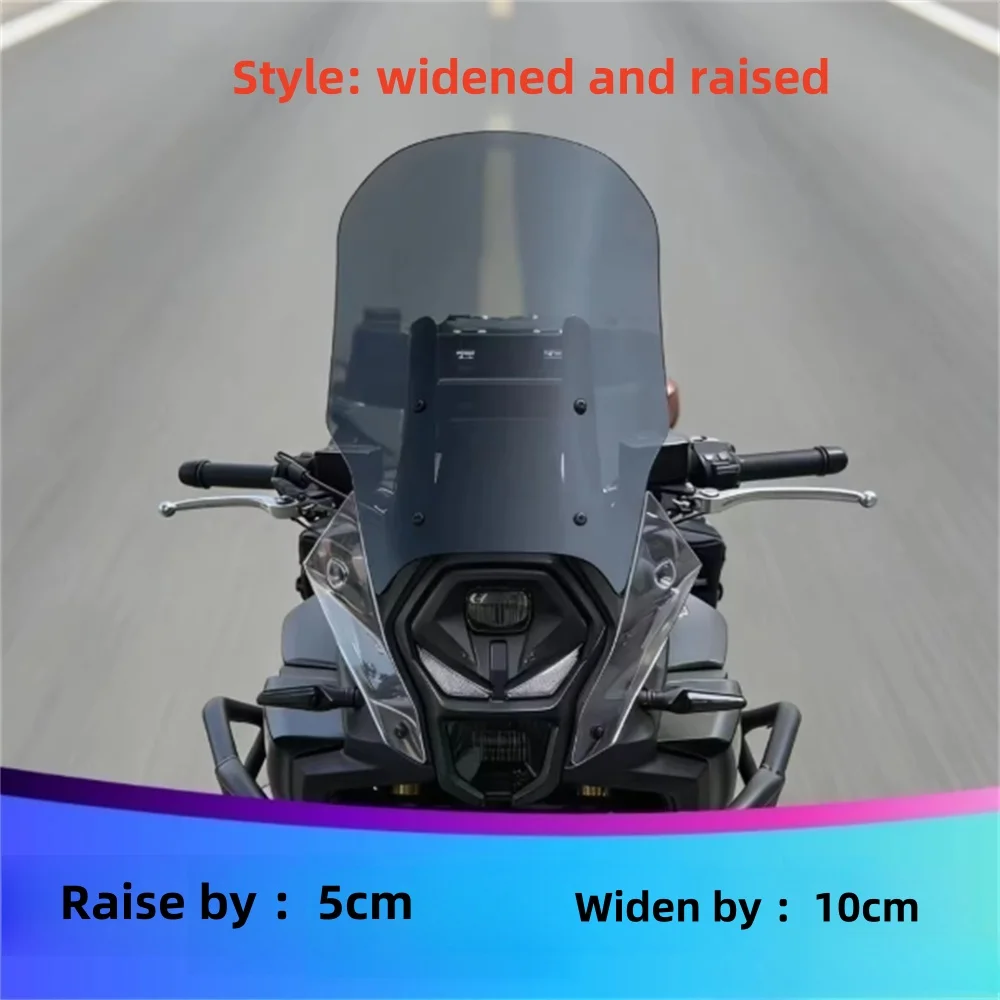 

FOR VOGE DS800X High Quality Modified High Definition Plus Widening Front Windshield Accessories