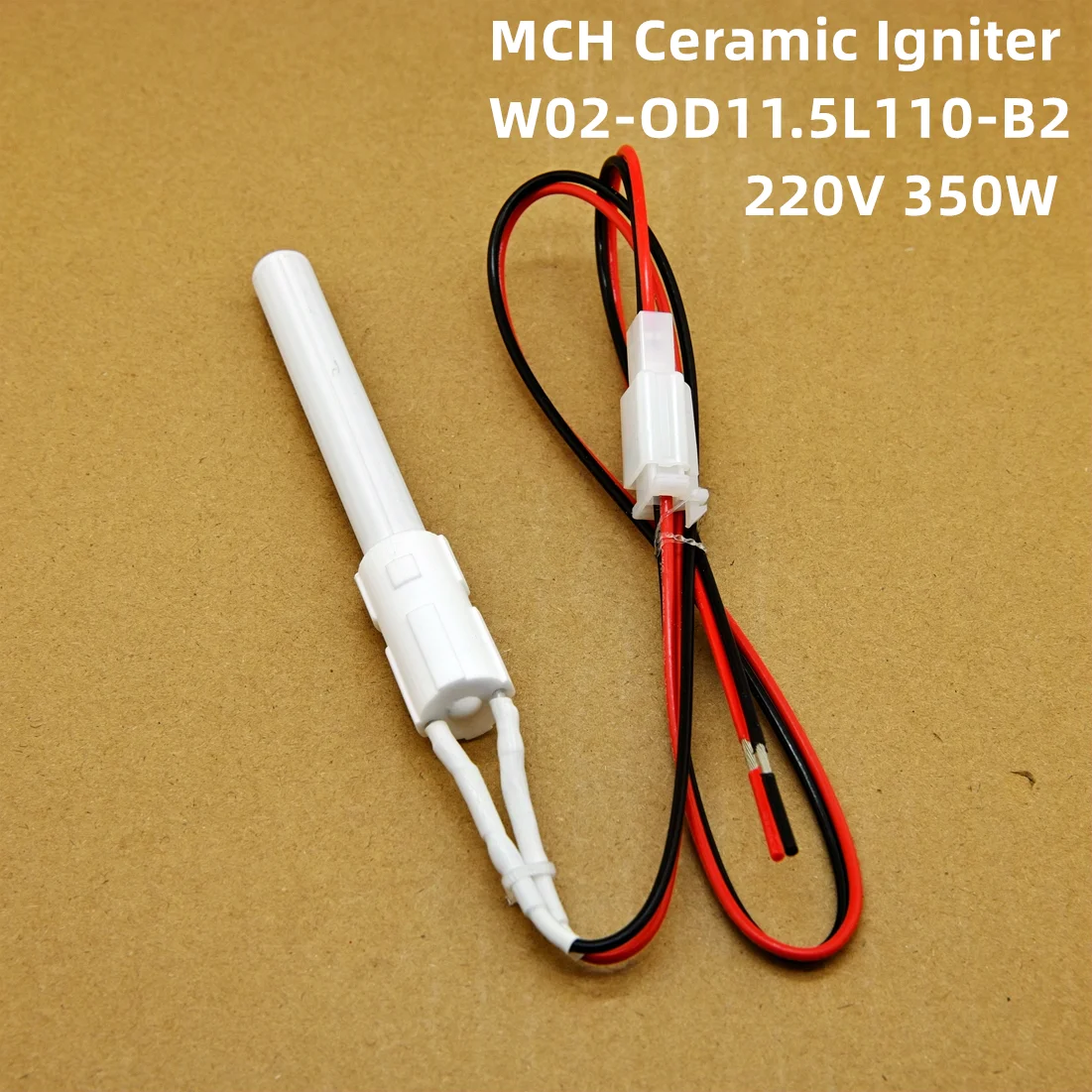 Ceramic Igniter 220v 350w  wood pellet oven Ignition rod, biofuel heater fast Ignition energy saving, high efficiency, long serv