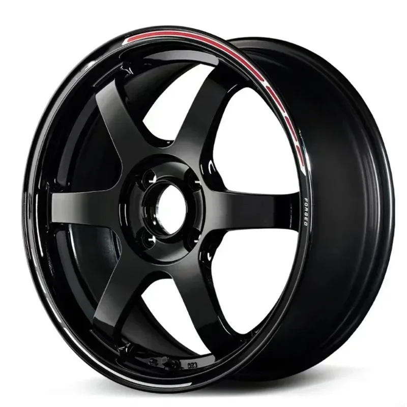 5X 112 إطارات TE37 عجلات مقعرة عميقة مخصصة لمقبض الشتاء الأمثل وتصفيف ما بعد البيع الديناميكي