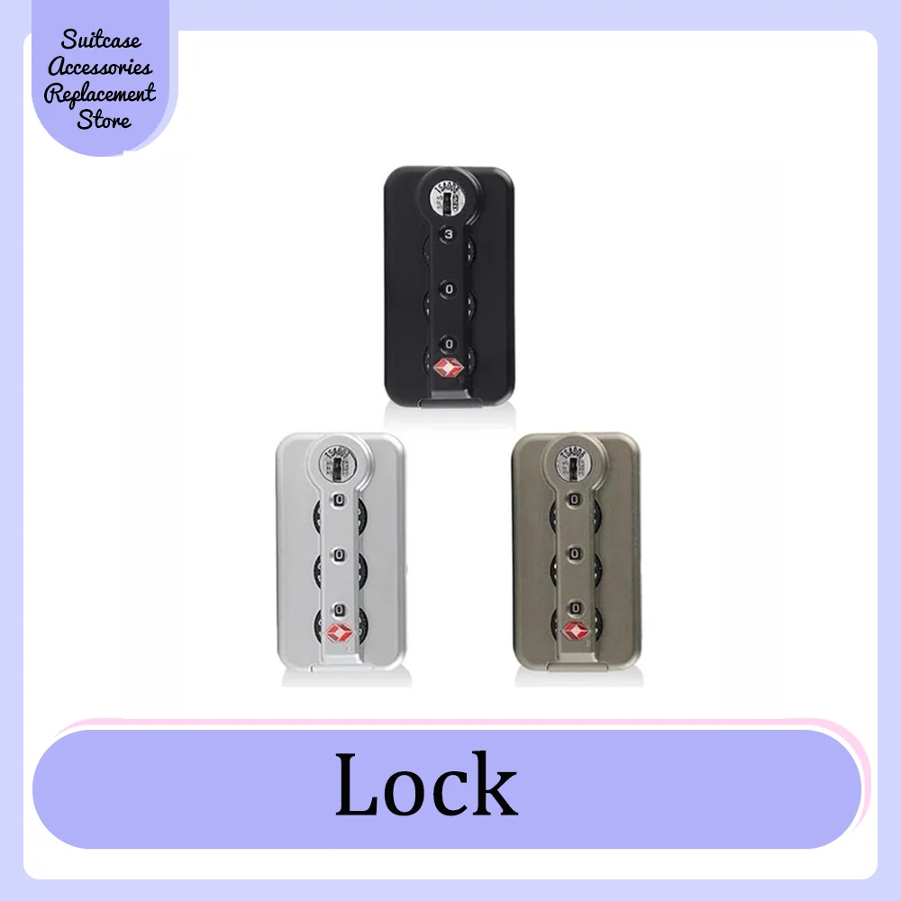 For Rimowa 3 color Essential006 code lock domestic box replacement 006 code lock color complete Travel Accessories PAssword Lock