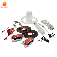 High Quality Sealed Main Pump Front Wheel Hydraulic Brake Kit for 1/5 Hpi Rofun Rovan Km Baja 5T 5B 5SC Truck Rc Car Parts
