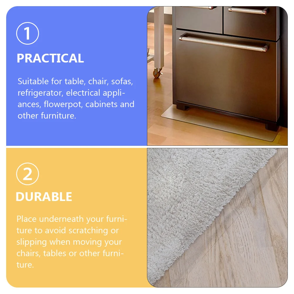 

Non-Slip Protection Pads For Furniture Legs Protector Table Chair Sofa Refrigerator Hard Floor Mat Desk Chair Mat Floor