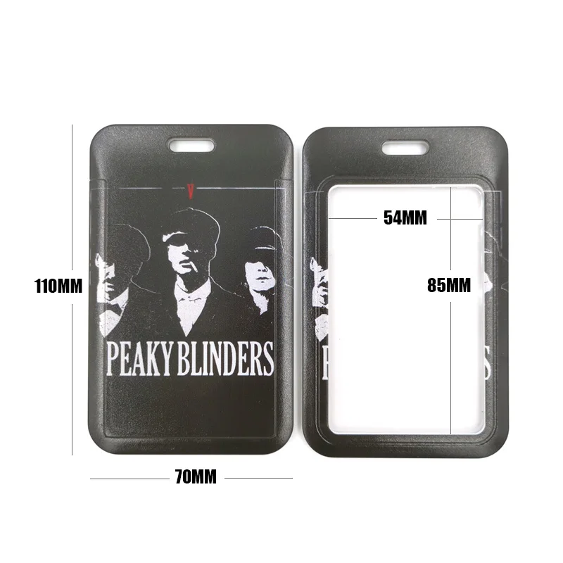 Peaky Blinders Credit Card ID Holder Bag Student Women Travel Bank Bus Business Card Cover Badge Accessories