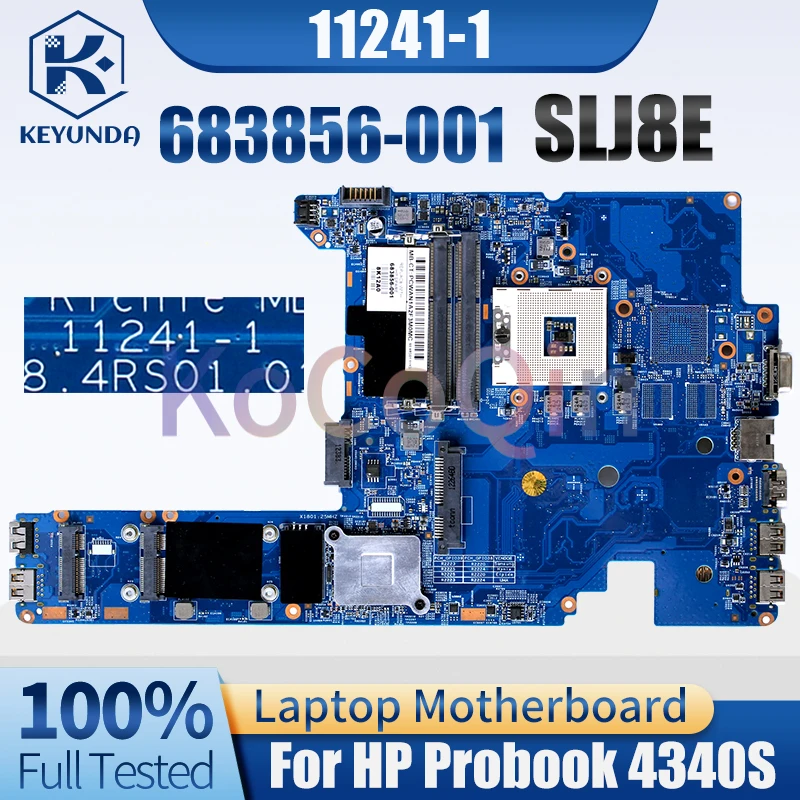 11241-1 For HP Probook 4340S Notebook Mainboard 683856-001 SLJ8E Laptop Motherboard