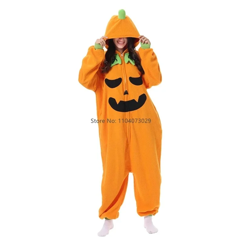 Onesieshow Fruit Kigurumi Pyjamas Halloween Onesie Adult  Cartoon Pumpkin Avocado Pajama Cosplay Party Women Men Homewear view 6