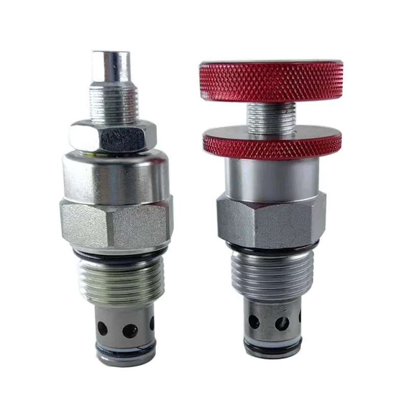 Hydraulic Valve Throttle Valve LNV-10-K Manual Adjustment Flow  Cartridge Valve Two-position Two-way Globe