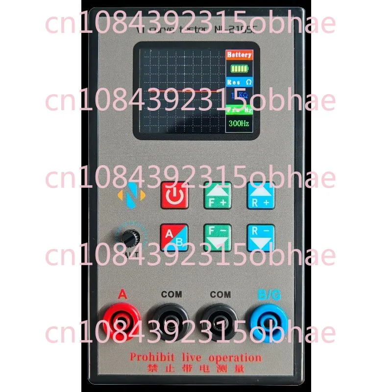 NI-210SC Portable Dual Channel VI Curve Tester 18 Levels Frequencies Adjustable with 2.0-inch TFT Screen