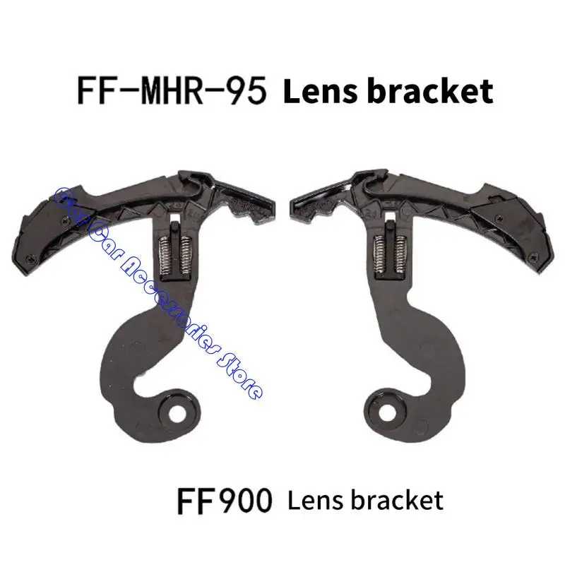 

1 Pair Motorcycle Helmets Visors Gear Base Plate Replacement Face Shield Visors Base Easy Installation Helmets Accessories