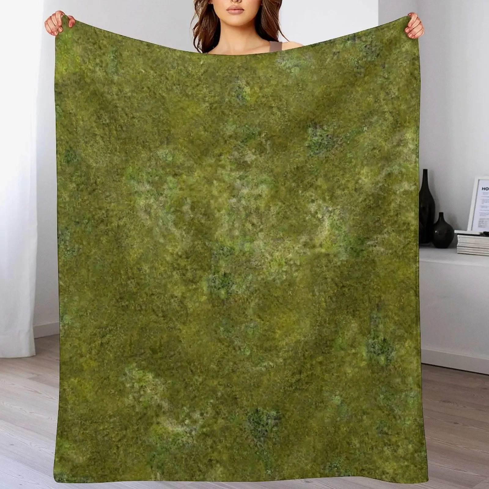 Grass Battlemat 36x36 Throw Blanket Blankets For Baby Sofa Throw for babies for sofa Blankets