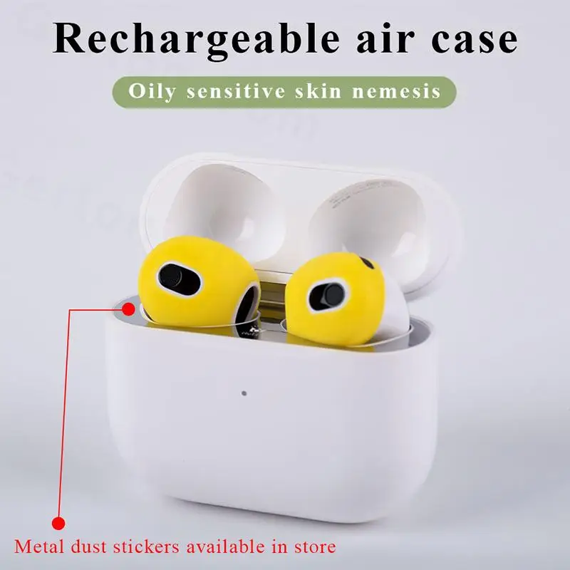 New Cover For AirPods 3 3rd Silicone Protective Case Skin Covers Earpads For Apple AirPods 3 Generation Cover Tips Accessories