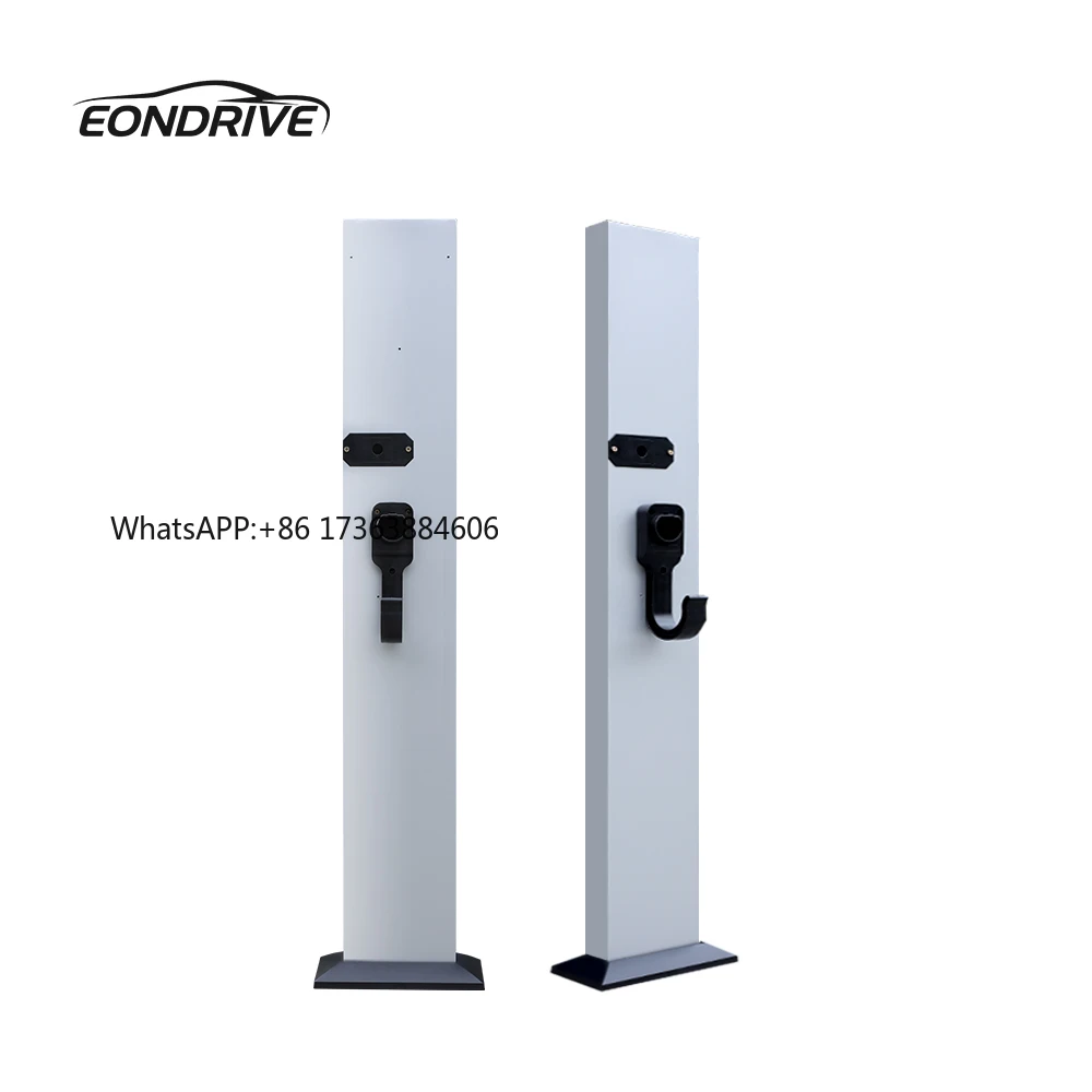 

2026 New EONDRIVE Aluminum Alloy Column Station Base EV Charger Floor Bracket for Indoor/Outdoor Wall Mounted Charging Stations