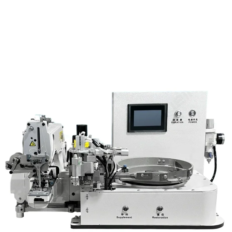 Automatic button feeding computer direct drive clothing button fastening machine sewing machine industrial locking machine
