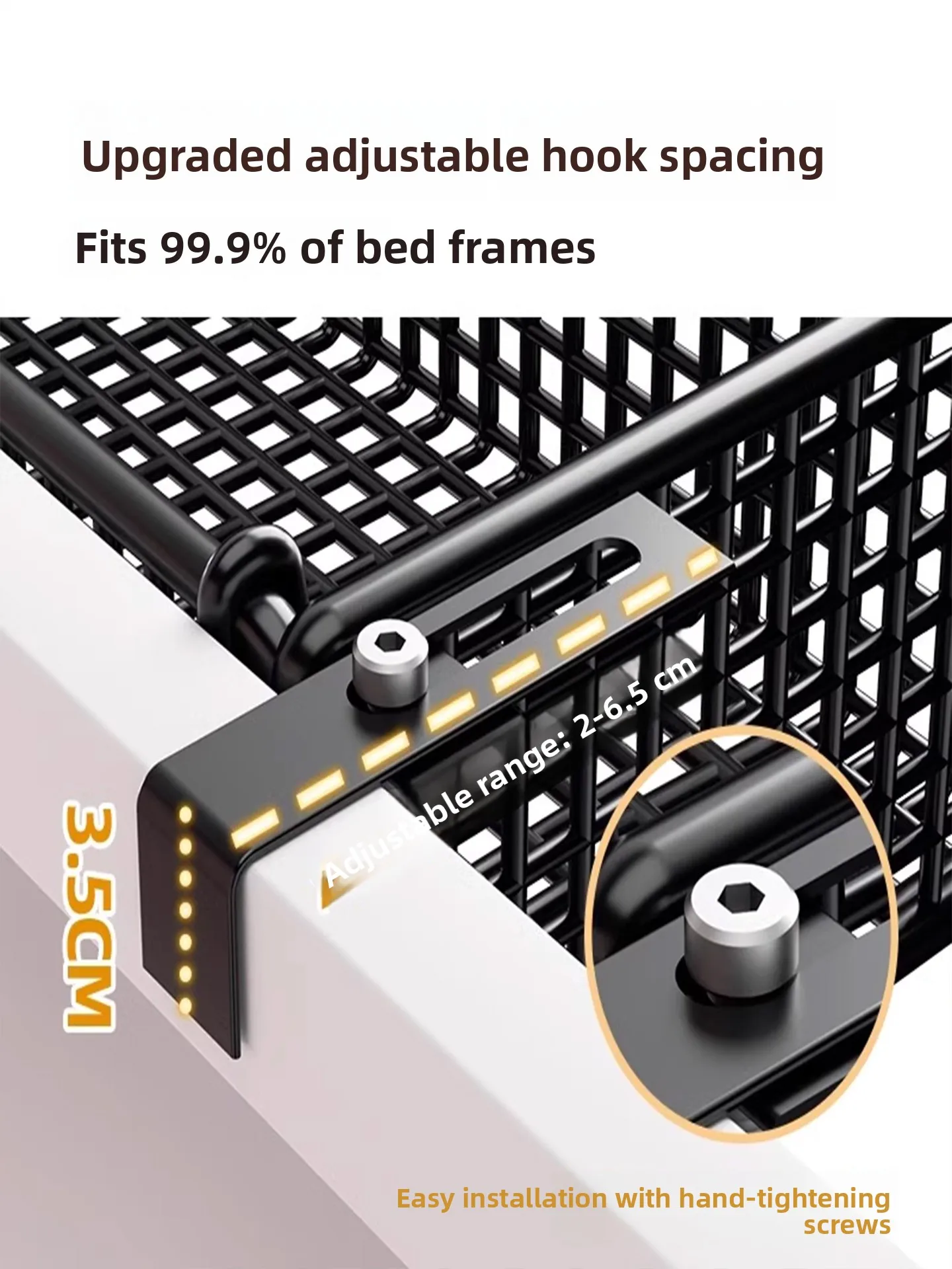 

Adjustable Window Sill Storage Ra Kitchen Batoom Metal Hanging Basket Organizer Versatile Space Saving Solution by Jing