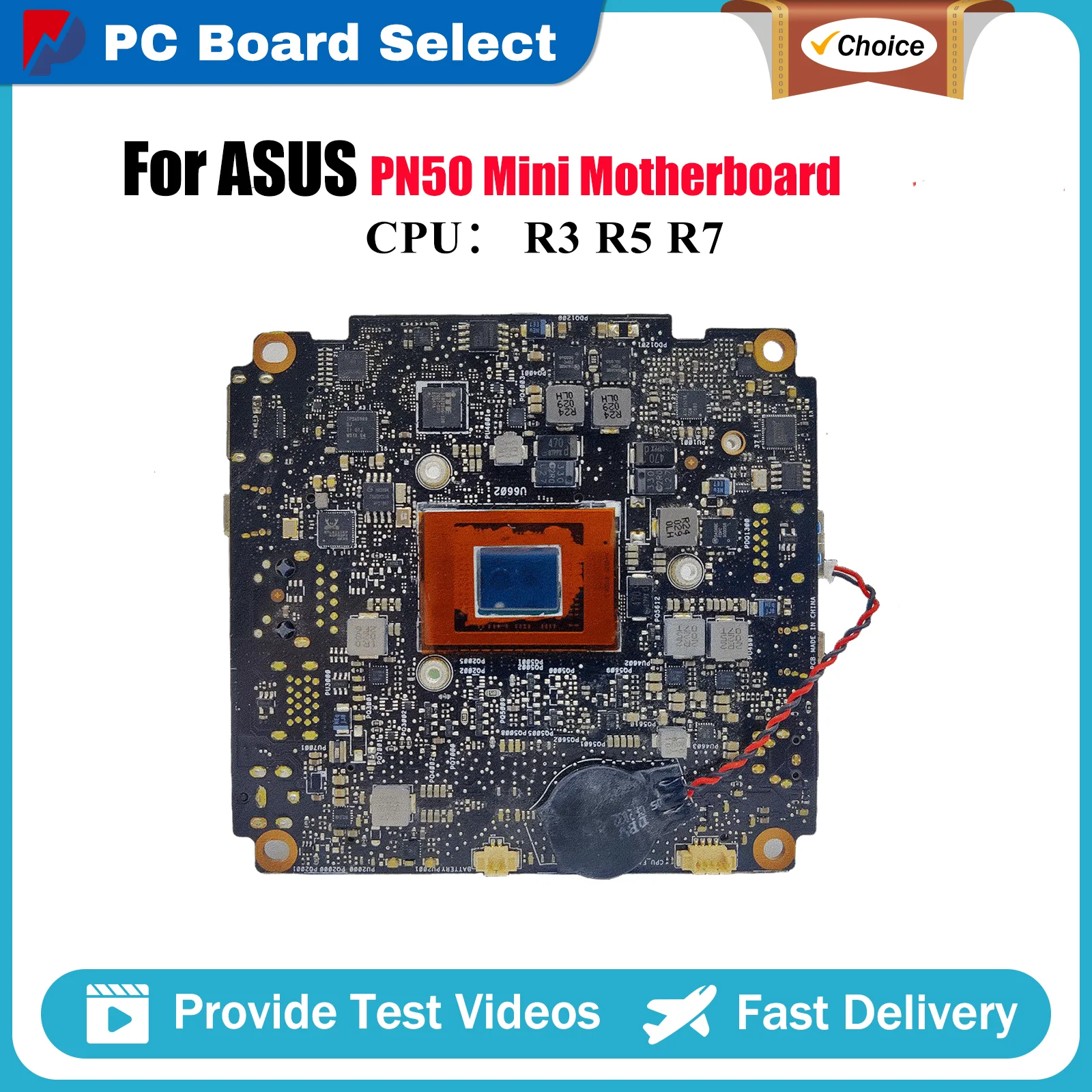 

Материнская плата для ноутбука PN50 для ASUS Mini PC PN50 PN50 Материнская плата для ноутбука с процессором R3 R5 R7 100% тестирование ОК быстрая доставка Высокое качество