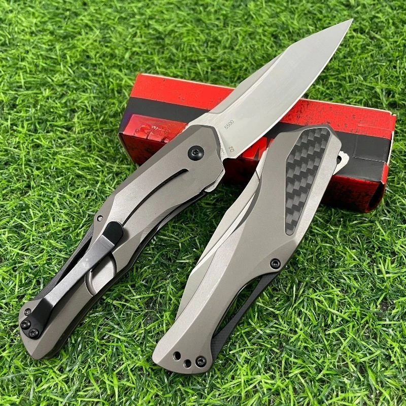 Kashu 5500 High Hardness Outdoor Folding Knife Carry with You for Field Survival Folding Knife