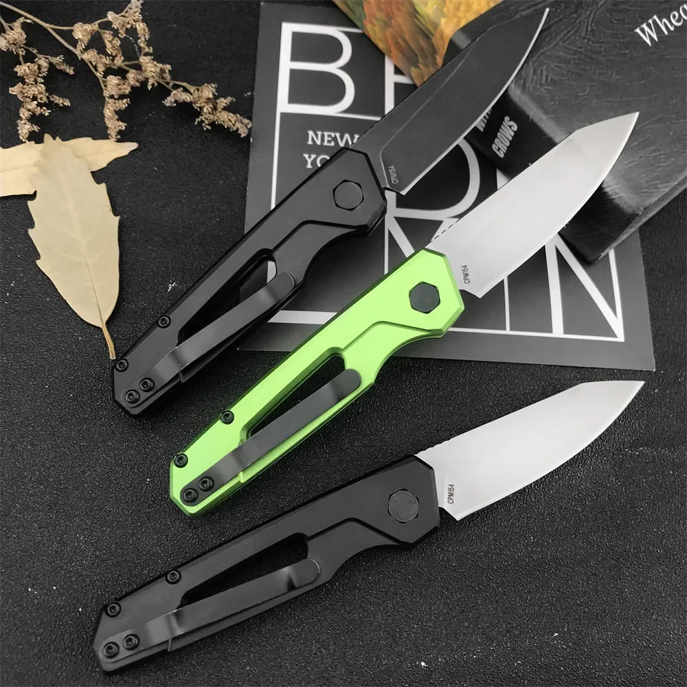 3 Colors KS 7550 Launch 11 Folding Knife 8Cr13Mov T6 Aviation Aluminum Handle Easy To Carry Survival Tool Gift for Men