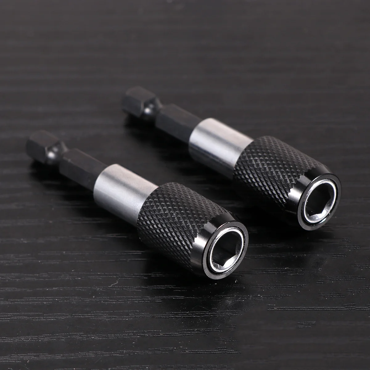 

2Pcs 60mm Hex Quick Release Magnetic Extension Bar Screwdriver Bit Holder Impact Driver Torque Absorber Fast Locking