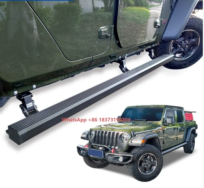 

Adaptable Wrangler/Gladiator Automatic Telescopic Welcome Foot Pedal with Light Smart Pedal