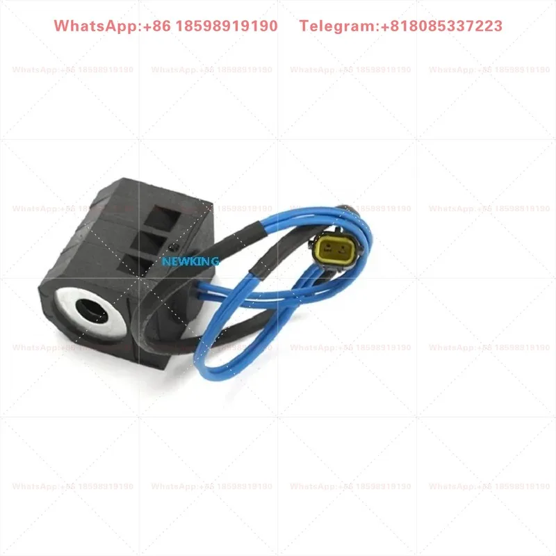 Construction Machinery Parts Suitable For DOO-SAN Excavator DH150 DH220 DH225 DH300-5-7 Hydraulic Solenoid Valve Coils 12V