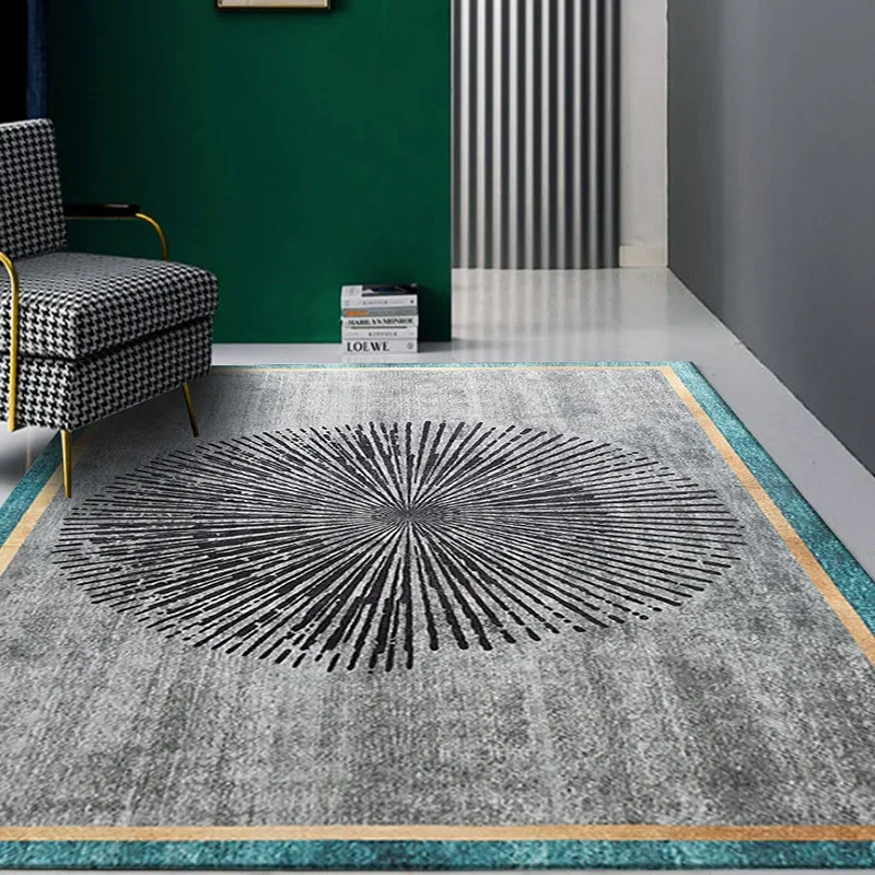 

Gorgeous Geometric Carpets for Home Living Room Decoration Washable Floor Lounge Rug Large Soft Area Rugs Bedroom Decor Doormats