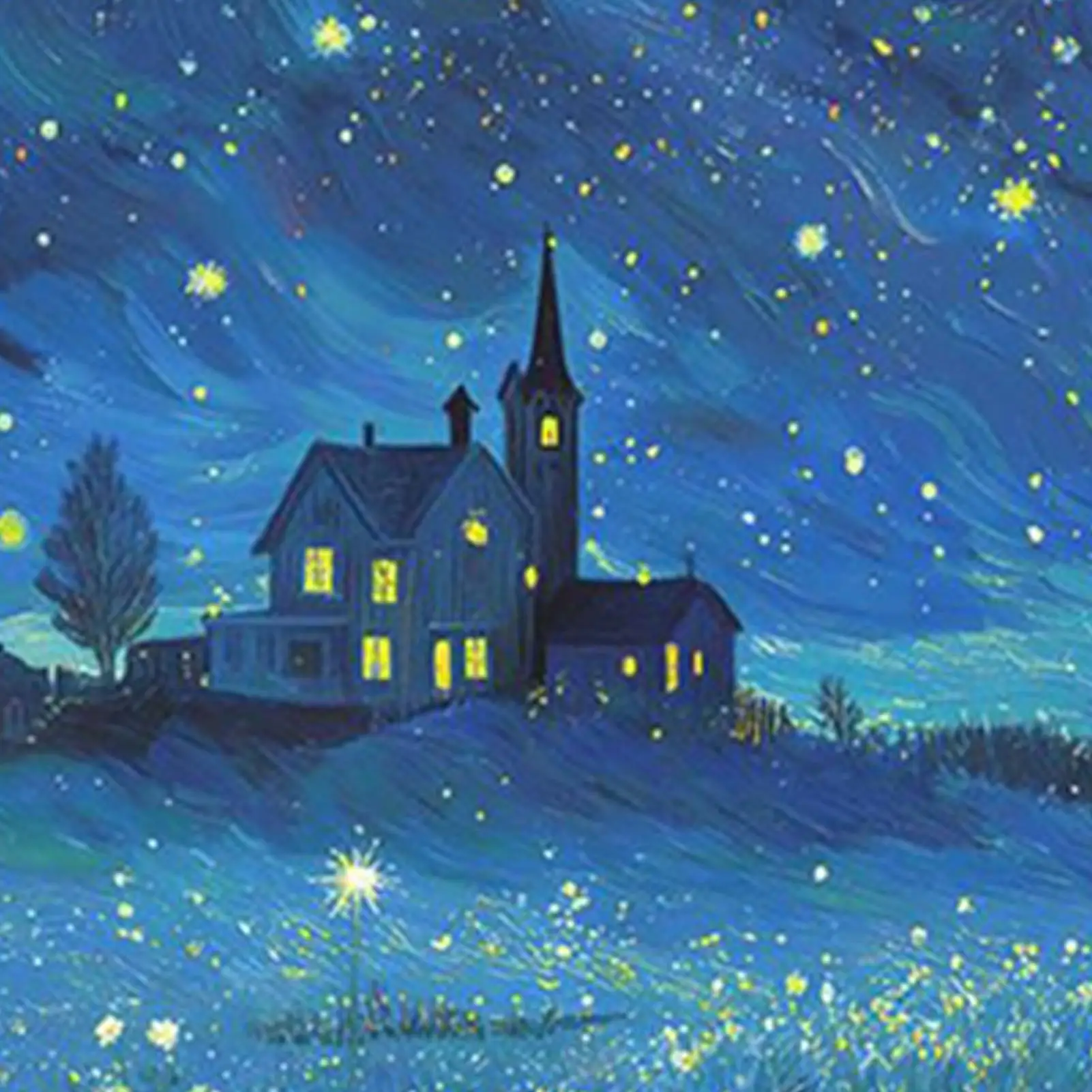 Starry Sky Puzzle 27.5 X 20 Inch 1000 Pieces Fun Romantic Leisure Toys Glitter Puzzle Set For Kids Adults Family Work Offices