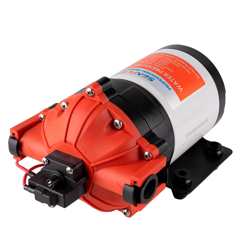 12V Diaphragm Water Pump Self Priming RV Marine Spray Pump High Pressure