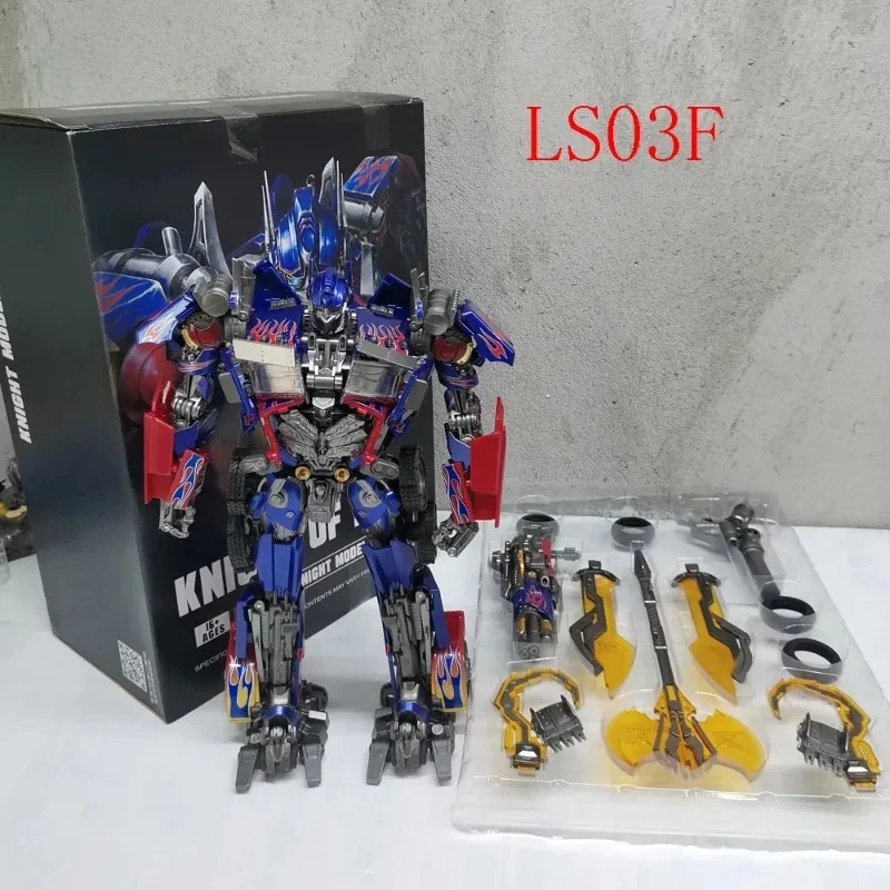 Transformatie Speelgoed BMB LS-03 LS-03F LS03 LS03F Legering Versie OP Commander Robot Auto Action Figure Model Figuur Originele Doos