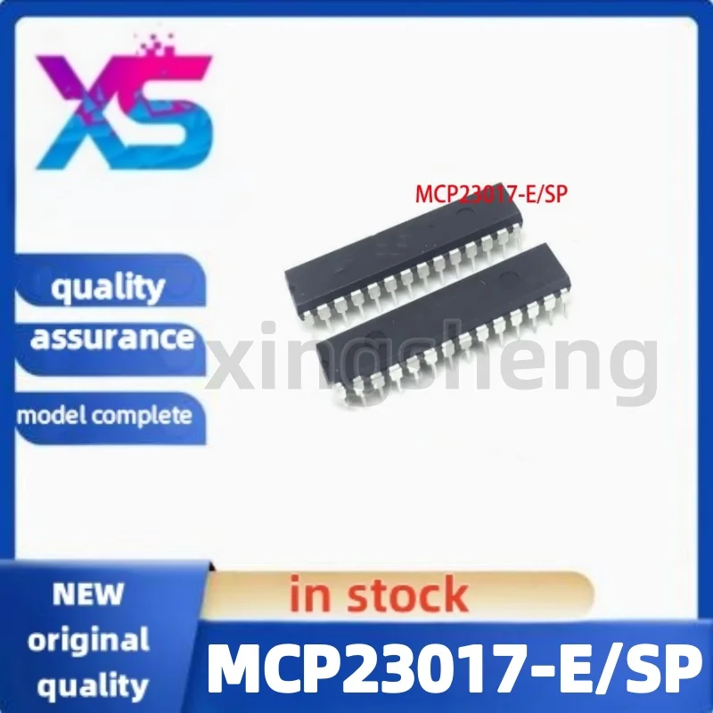 1 - 10 Pcs/Lots MCP23017-E/SP MCP23017-E MCP23017 23017-E/SP IC I/O EXPANDER I2C 16B DIP-28 I/O Expanders Chips In Stocks