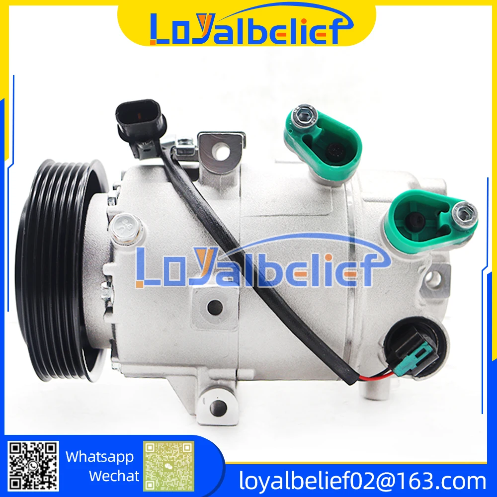 Auto Air Conditioner Compressor For Kia Optima K5 Passenger Hyundai Sonata VS16E ac compressor 97701-4M100 977014M100