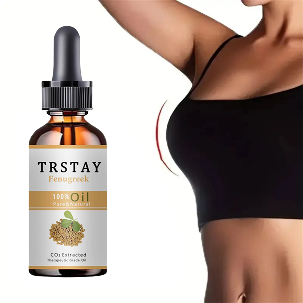 TRSTAY Breast Enhancement Essence, Making Our Breasts And Buttocks Bigger, Body , Creating A Perfect Hourglass Figure