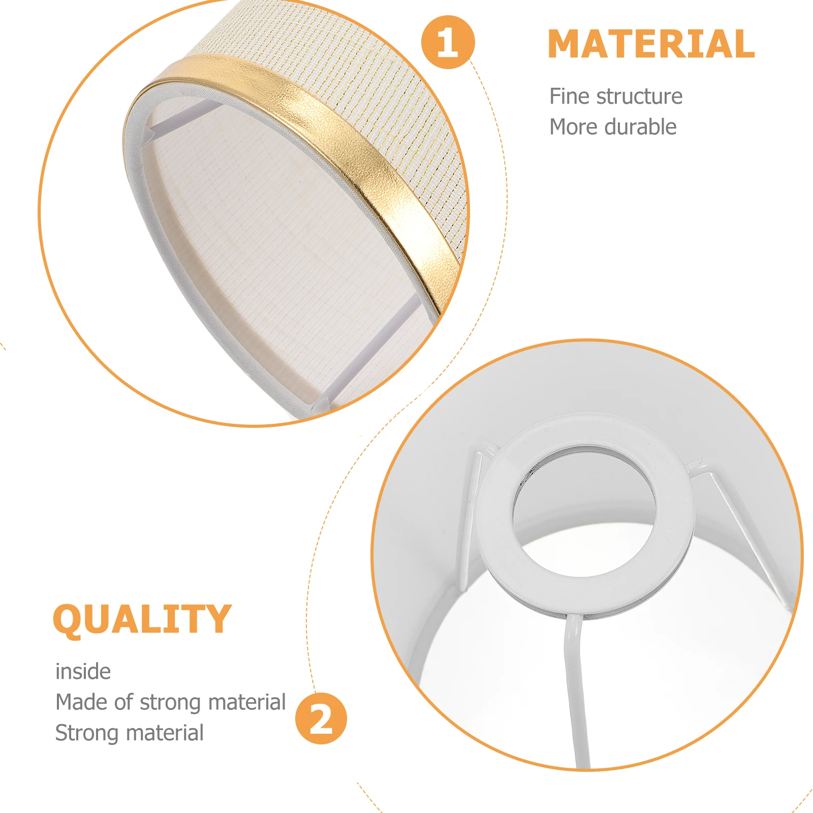 

High-grade PVC Fabric Lampshade Dust-proof Cloth Cover for Ceiling Light Pendant Lamp Shades Home Decor Practical Lighting