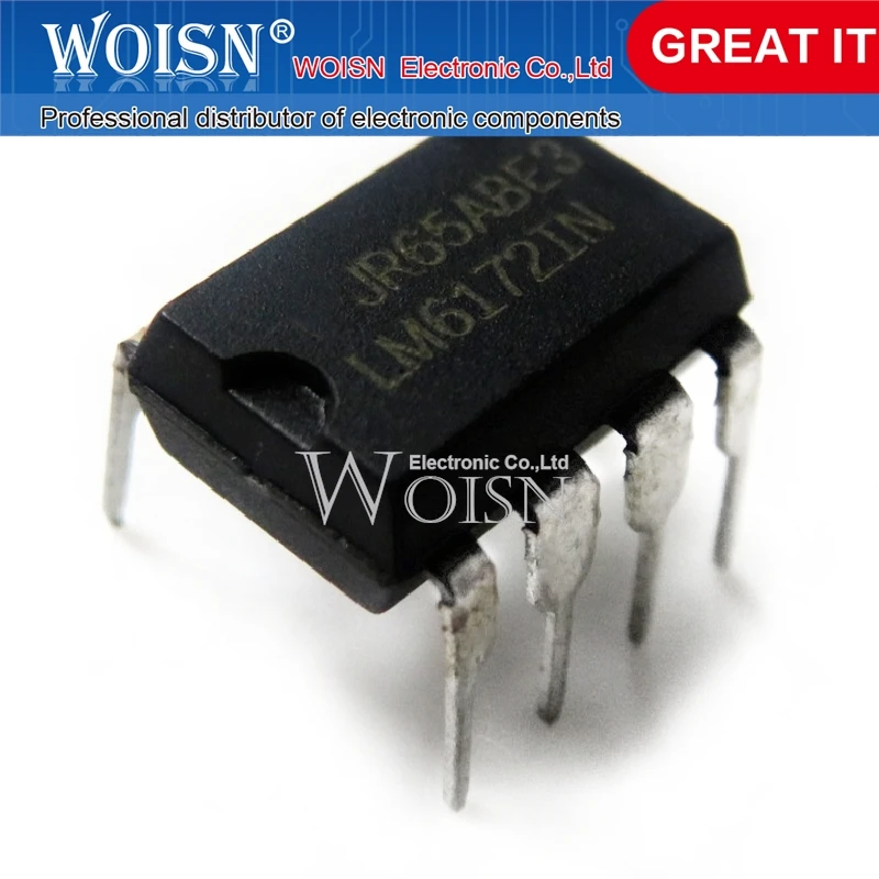 10PCS LM6172IN LM6172 DIP-8