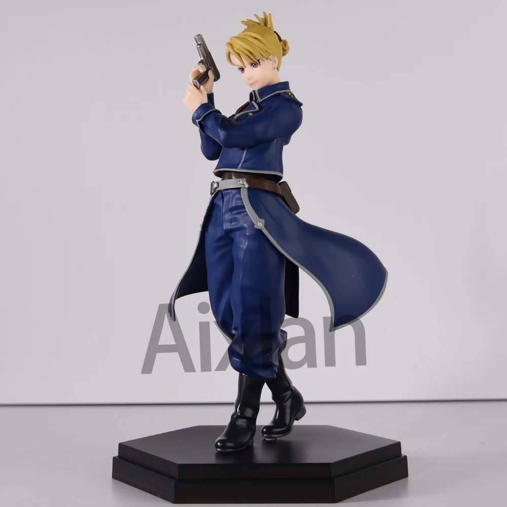 Original Alchemist Anime Figure Models Roy Mustang Riza Hawkeye PVC Action Toy Figures Periphery Ornaments Toys Gifts