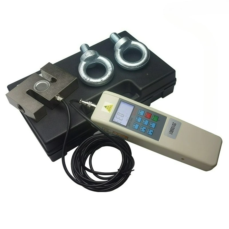 

Portable digital stress testing instrument, high precision push-pull force meter, electronic digital dynamometer