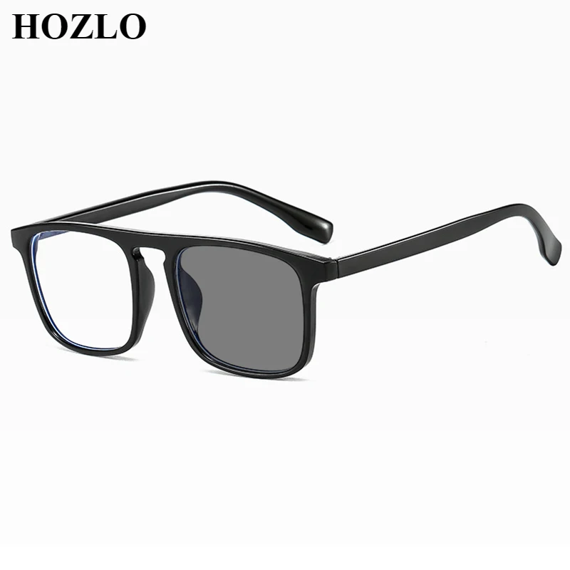 

Retro Square Frame Women Photochromic Reading Sunglasses Magnifier Men Shades Sun Presbyopic Eyeglasses Driving Outdoor Glasses