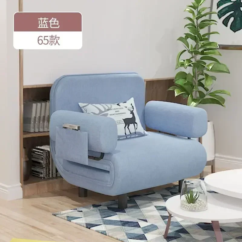 3-in-1 converteerbare slaapstoel Bed Uittrekbare slaapbank Verstelbare fauteuil Lounge met opbergvak voor kleine ruimtes Gastenkamer