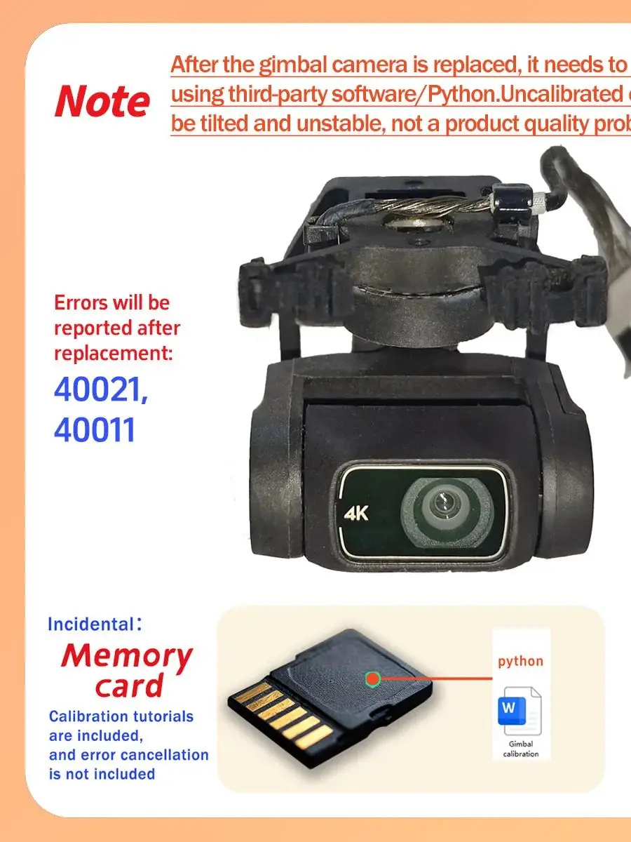 Mini 1 gimbal motor Mini 2SE gimbal shaft arm motor engine Mini 2 gimbal motor engine gimbal camera, suitable for  Mavic Mini